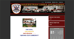 Desktop Screenshot of haverstrawems.org